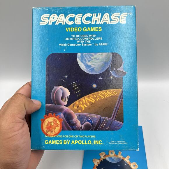 Spacechase (Atari 2600, 1981) (Complete) (CIB) very clean! - Picture 13 of 14